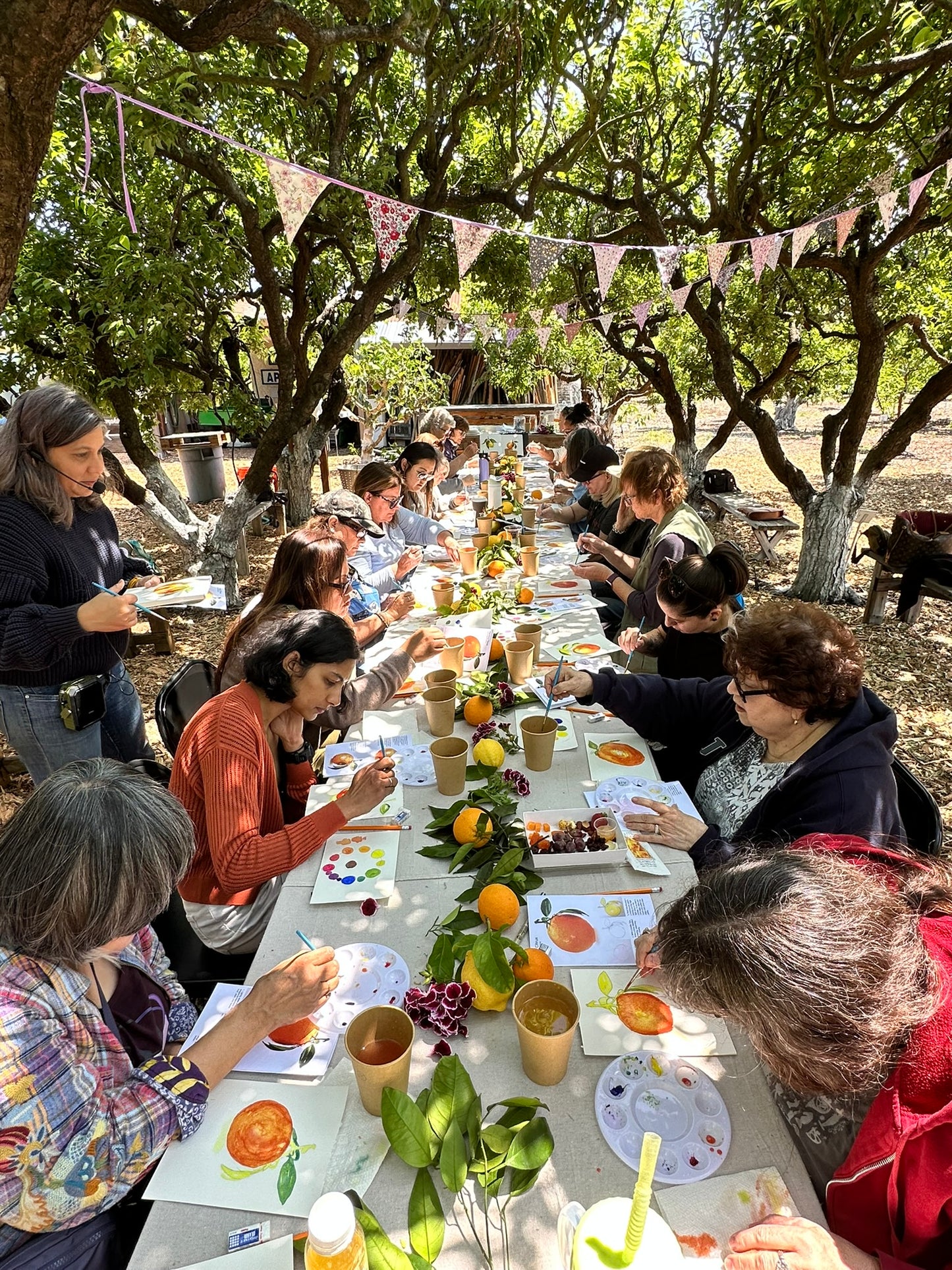 Summer Watercolor Class