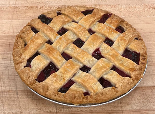Freshly Baked Harvest Berry Pie