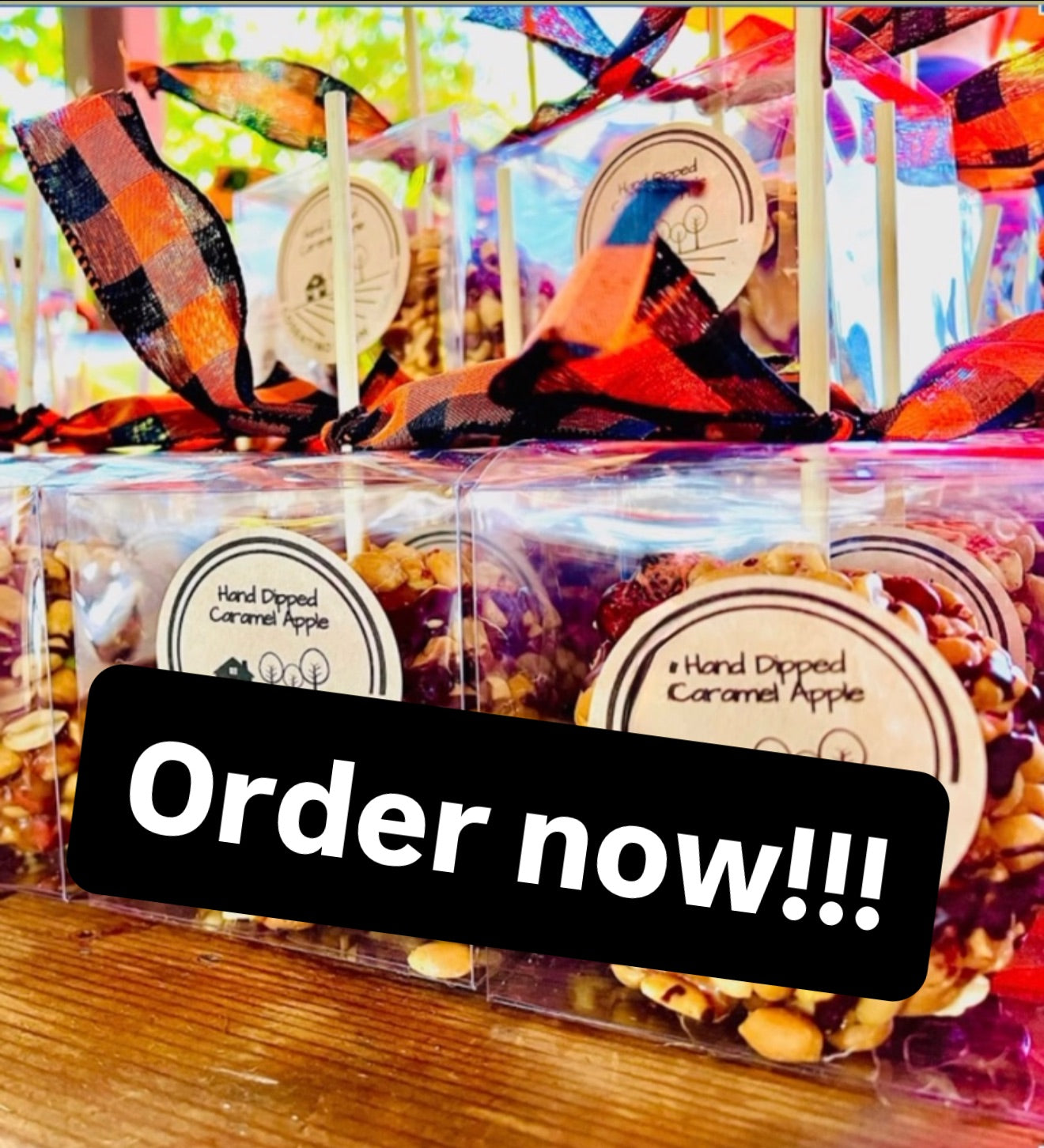 Hand Dipped Caramel Apples